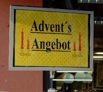 Advent's Angebot