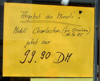 Angebot des Monat's