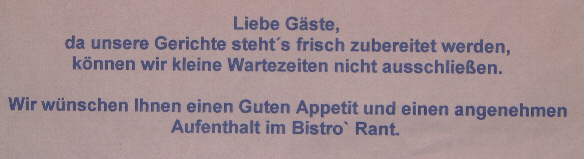 steht's