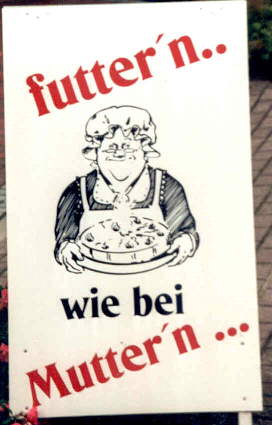 Futter'n wie bei Mutter'n